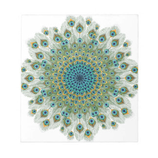 Bloco De Notas Mandarim Macho Colorido Mandala
