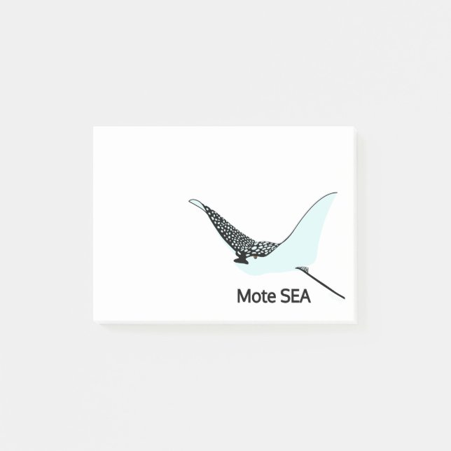 Bloco De Notas Manta Ray 4 x 3 (Frente)