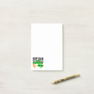 Bloco De Notas Manter Calmo EXCELlent SPREADSHEET NINJA