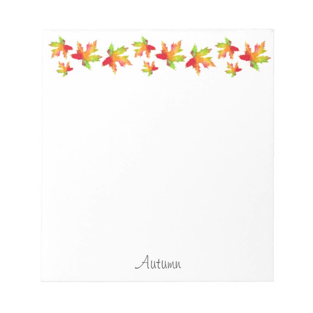 Bloco De Notas Maple Leaf Garland Coffee Mug (Frente)