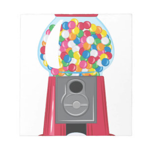 Bloco De Notas Máquina de Gumball