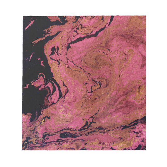 Bloco De Notas Marble, aquarela (Frente)