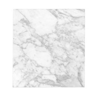 Bloco De Notas Marbre blanc