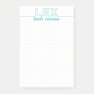 Bloco De Notas Marca de LEX TECNOLOGIA REVISÃO Empresa
