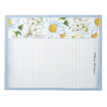 Margarida Floral Vintage Azul Empoeirado Personali