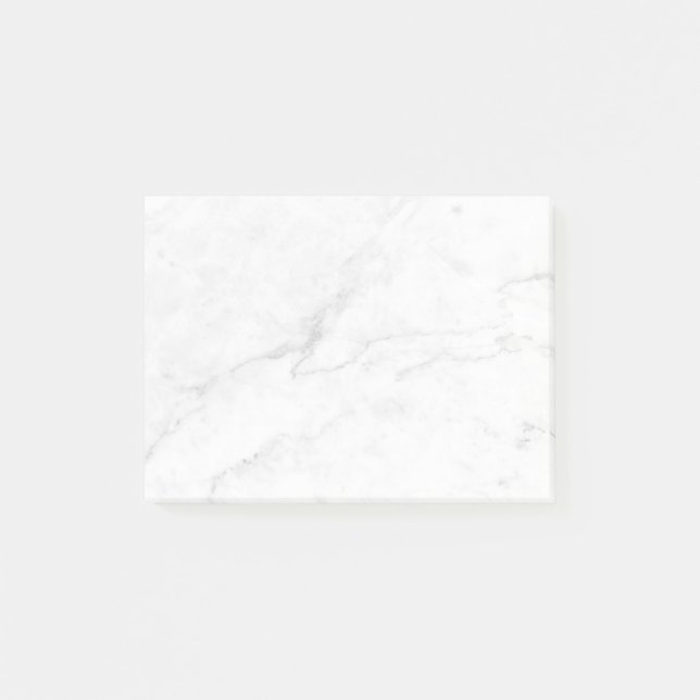 Bloco De Notas Mármore Branco (Frente)