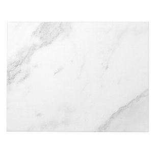 Bloco De Notas Mármore Branco