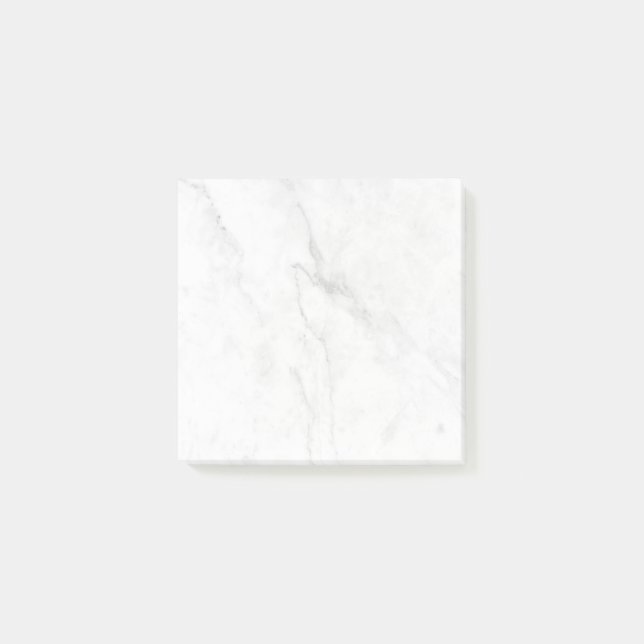 Bloco De Notas Mármore Branco (Frente)