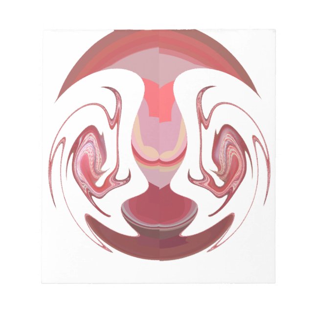 Bloco De Notas Maroon Majestade: Radiância Russa Texturizada Afri (Frente)