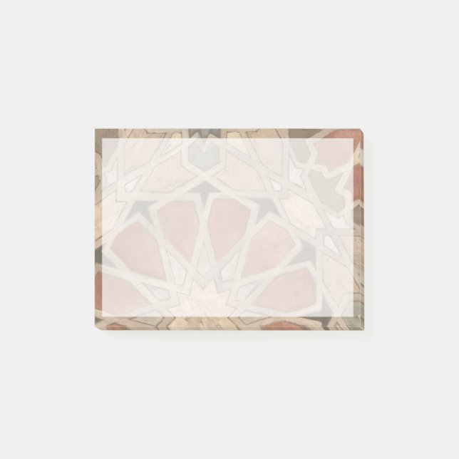 Bloco De Notas Marraquexe Design I não embelezado (Frente)