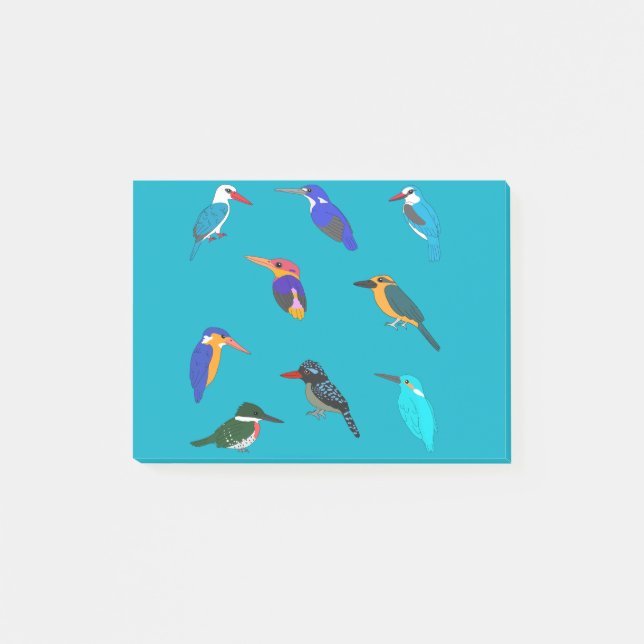 Bloco De Notas Martim-pescadores (Frente)