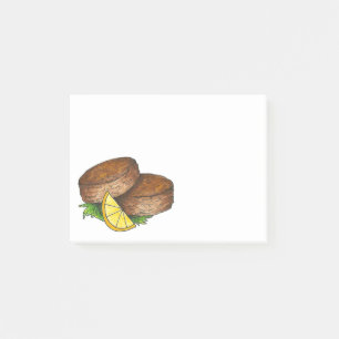 Bloco De Notas Maryland Crab Cakes Crabcake Posta