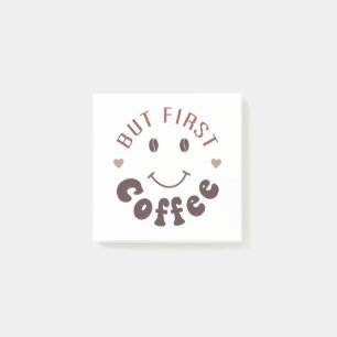 Bloco De Notas Mas Primeiro, Café