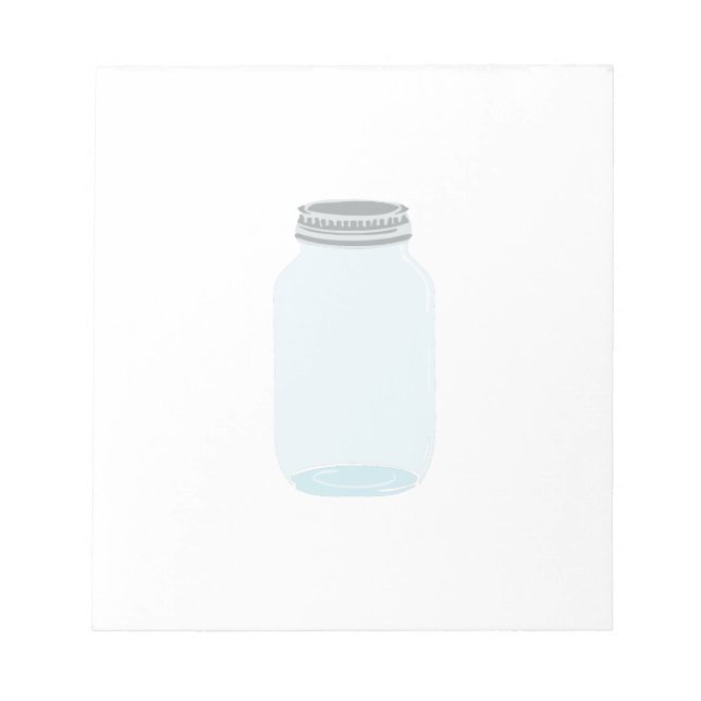 Bloco De Notas Mason Jar (Frente)