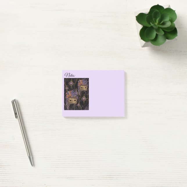 BLOCO DE NOTAS MASQUERADE VENEZA  ARTE      (Escritótio)