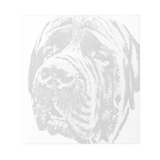 Bloco De Notas Mastiff (Frente)