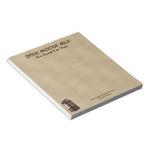 Bloco De Notas Matanuska Moose Milk