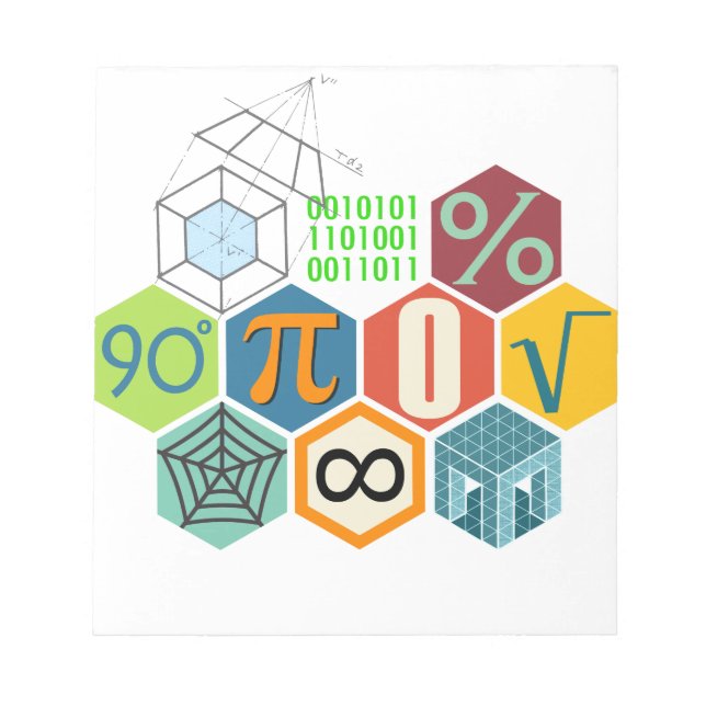 Bloco De Notas matemática (Frente)