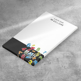 Bloco De Notas Matemática Divertida O Único Assunto Que Conta