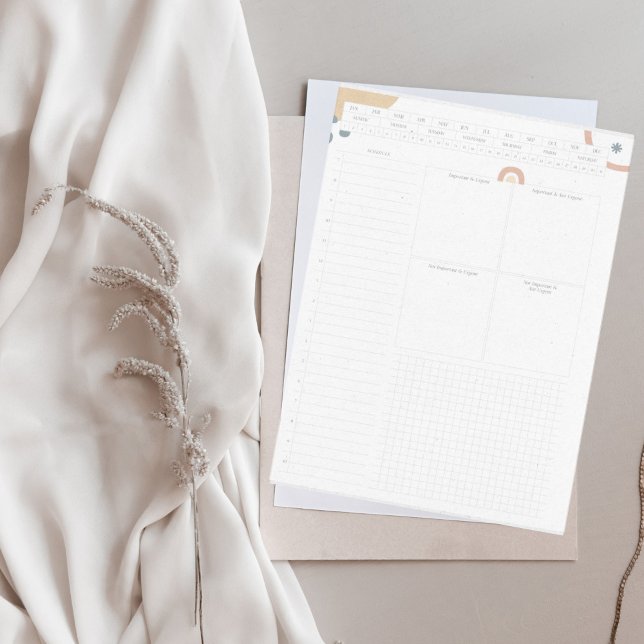 Bloco De Notas Matriz de Eisenhower Não Atualizada Diariamente (Criador carregado)