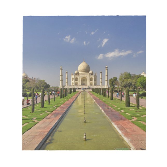 Bloco De Notas Mausoléu Taj Mahal / Agra, Índia 2 (Frente)