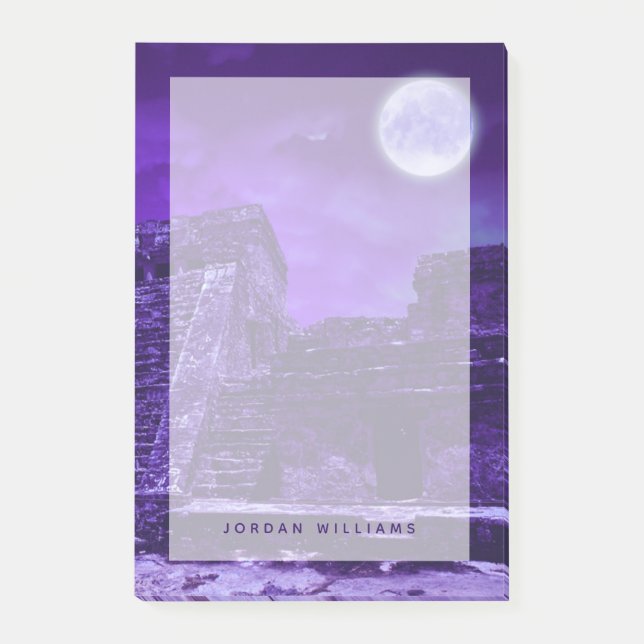 Bloco De Notas Mayan Ruins | Tulum México (Frente)