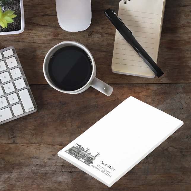 Bloco De Notas Mecanismo de comboio de alta velocidade personaliz (Criador carregado)