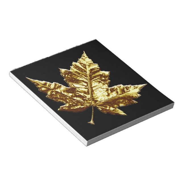Bloco De Notas Medalha Dourada do Notepad Canadá Souvenir Notepad (Inclinado)