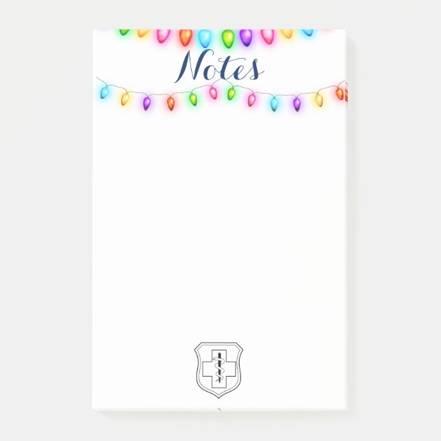 Bloco De Notas Médico (Frente)