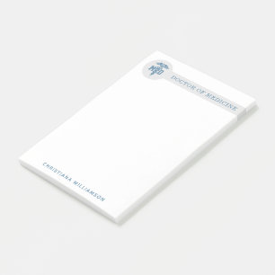Bloco De Notas Médico de Medicina Médico Personalizado