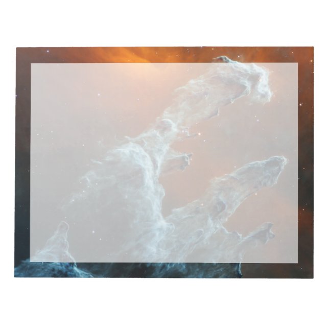 Bloco De Notas Médio-Infravermelia Os Pilares Da Criação. (Frente)