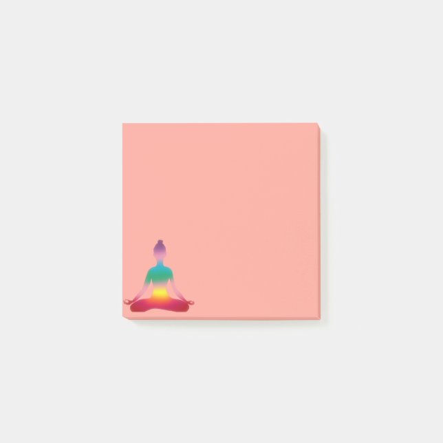 Bloco De Notas Meditação Yoga (Frente)