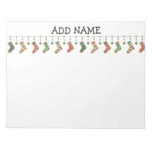 Meias de Natal - texto da garland