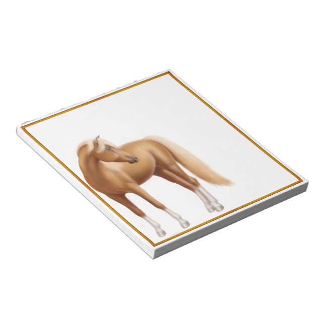 Bloco De Notas Mel Sorrel Riding Horse (Inclinado)