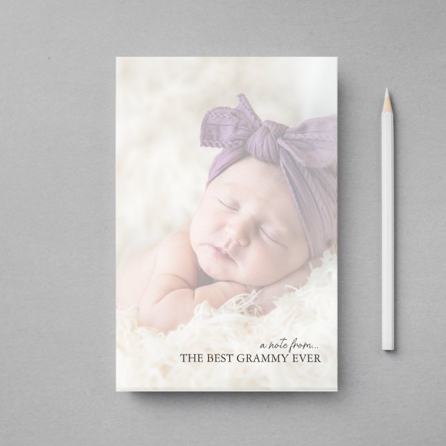 Bloco De Notas Melhor Dia de as mães da vovó (Criador carregado)