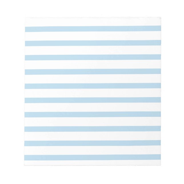 Bloco De Notas Memo Pad com Blue Stripes Business Classic (Frente)
