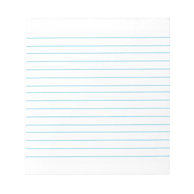 Bloco De Notas Memo Pad com Linhas Clássicas Vinculadas a Negócio (Frente)