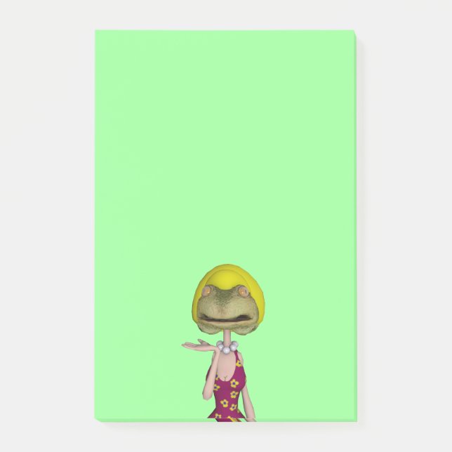 Bloco De Notas menina loira da face (Frente)