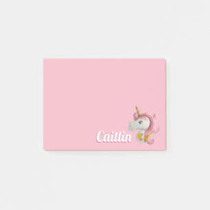 Bloco De Notas Meninas cor-de-rosa personalizadas do balão do