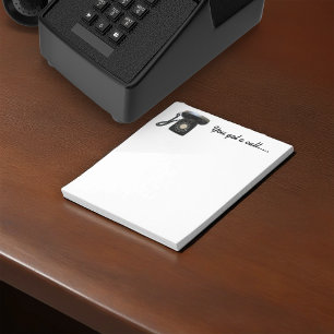 Bloco De Notas Mensagem de telefone