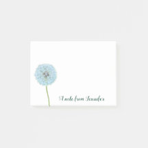 Mensagem Personalizada de Foto do Dandelion