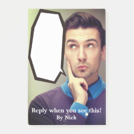 Bloco De Notas Mensagens engraçadas do chefe. Notas de posto