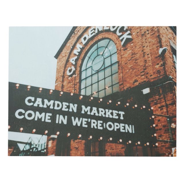 Bloco De Notas Mercado de Camden (Frente)