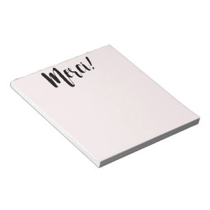 Bloco De Notas Merci Notepad