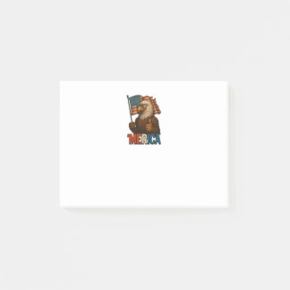 Bloco De Notas Merica Eagle Engraçado e Patriótico