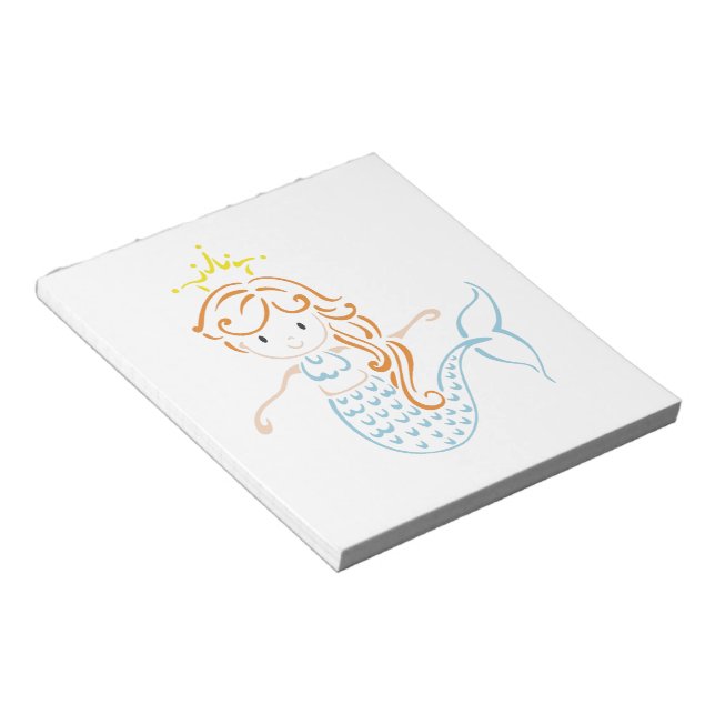 Bloco De Notas Mermaid Fairy (Inclinado)