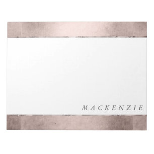 Bloco De Notas Mermaid Posh Sheen   Dusty Terracotta Peach Person