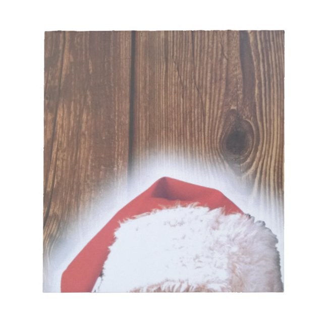 Bloco De Notas Merry Christmas Eve, Hat of Santa (Frente)