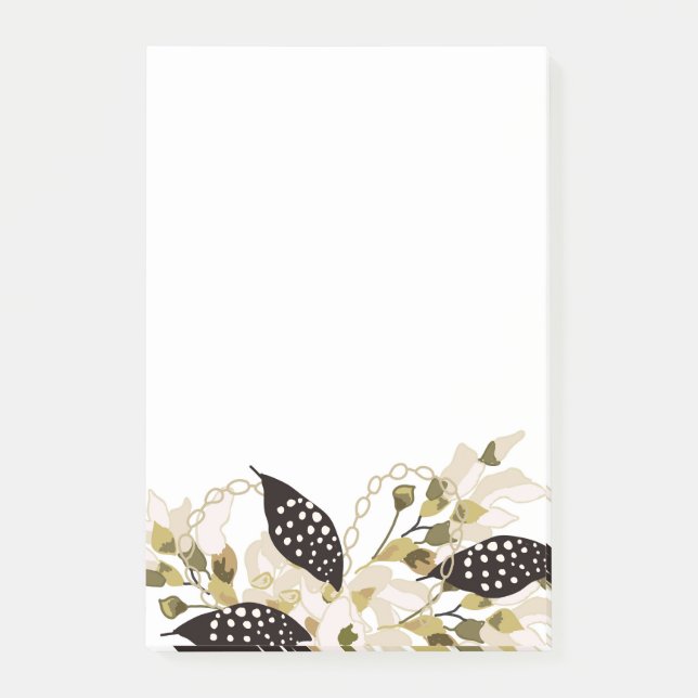 Bloco de Notas Metal Bouquet (Frente)