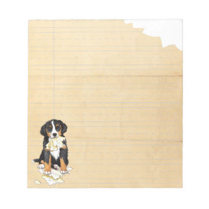 Bloco De Notas Meu Berner comeu meus trabalhos de casa